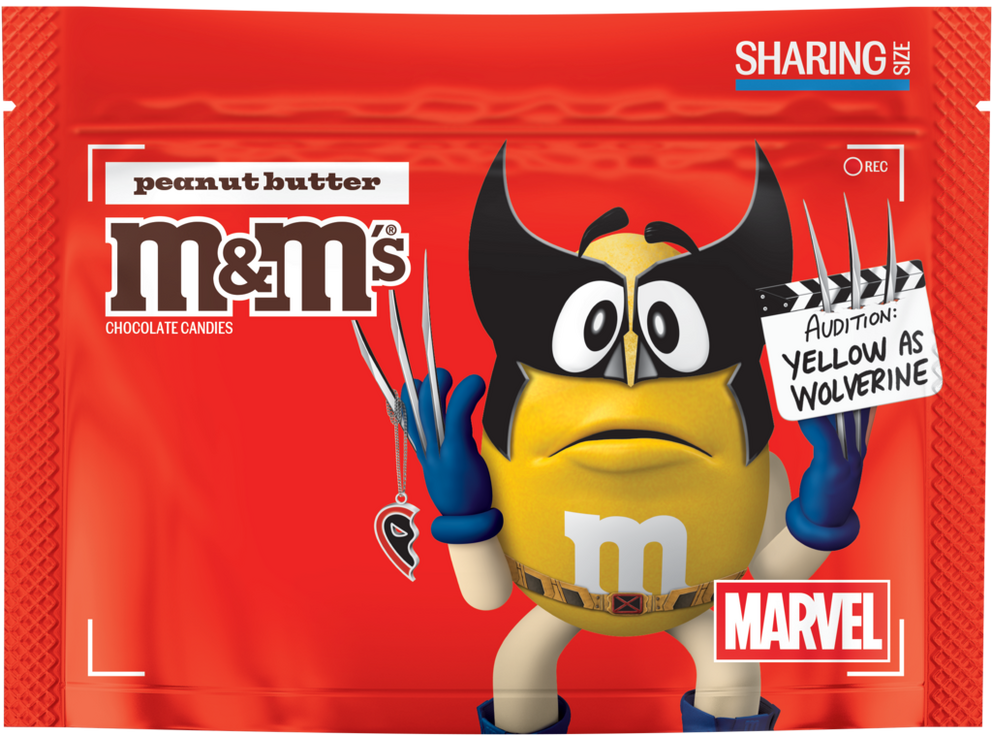 M&M’S milk chocolate peanut butter x Marvel, 9oz 1