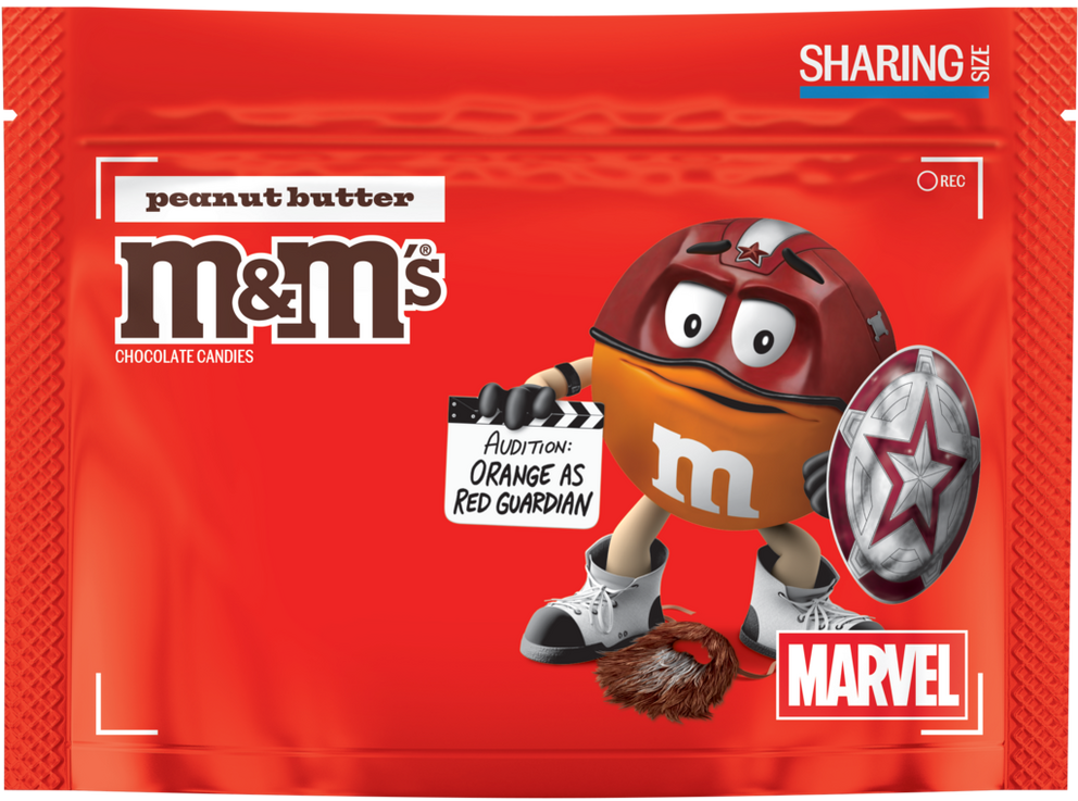 M&M’S milk chocolate peanut butter x Marvel, 9oz 3
