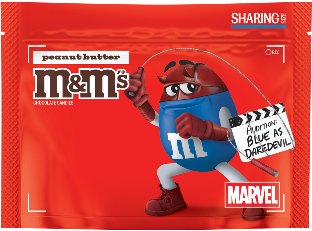 M&M’S milk chocolate peanut butter x Marvel, 9oz 4
