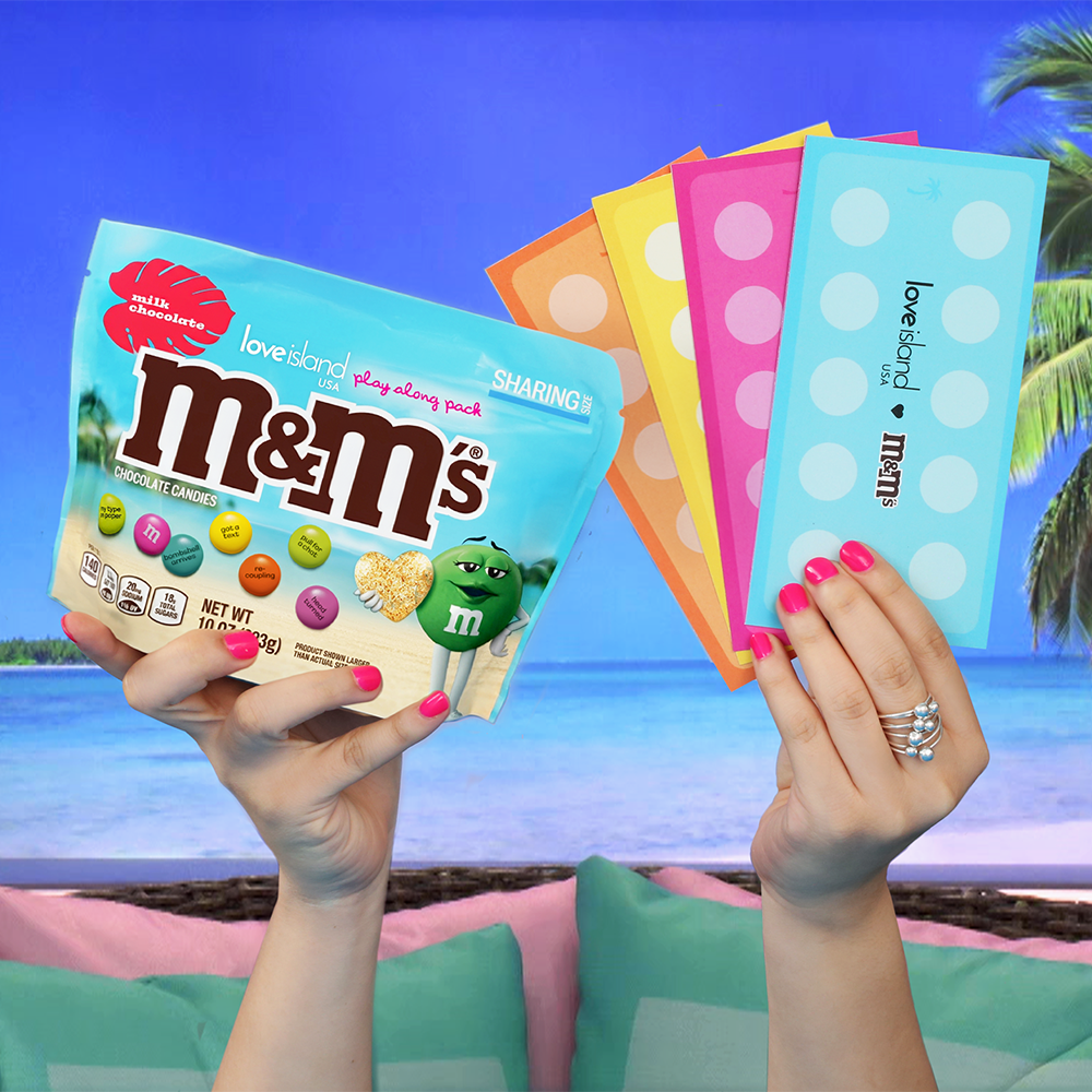 M&M'S Love Island Play Along Pack, 10oz 2