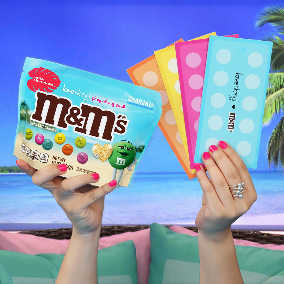 M&M'S Love Island Play Along Pack, 10oz 2