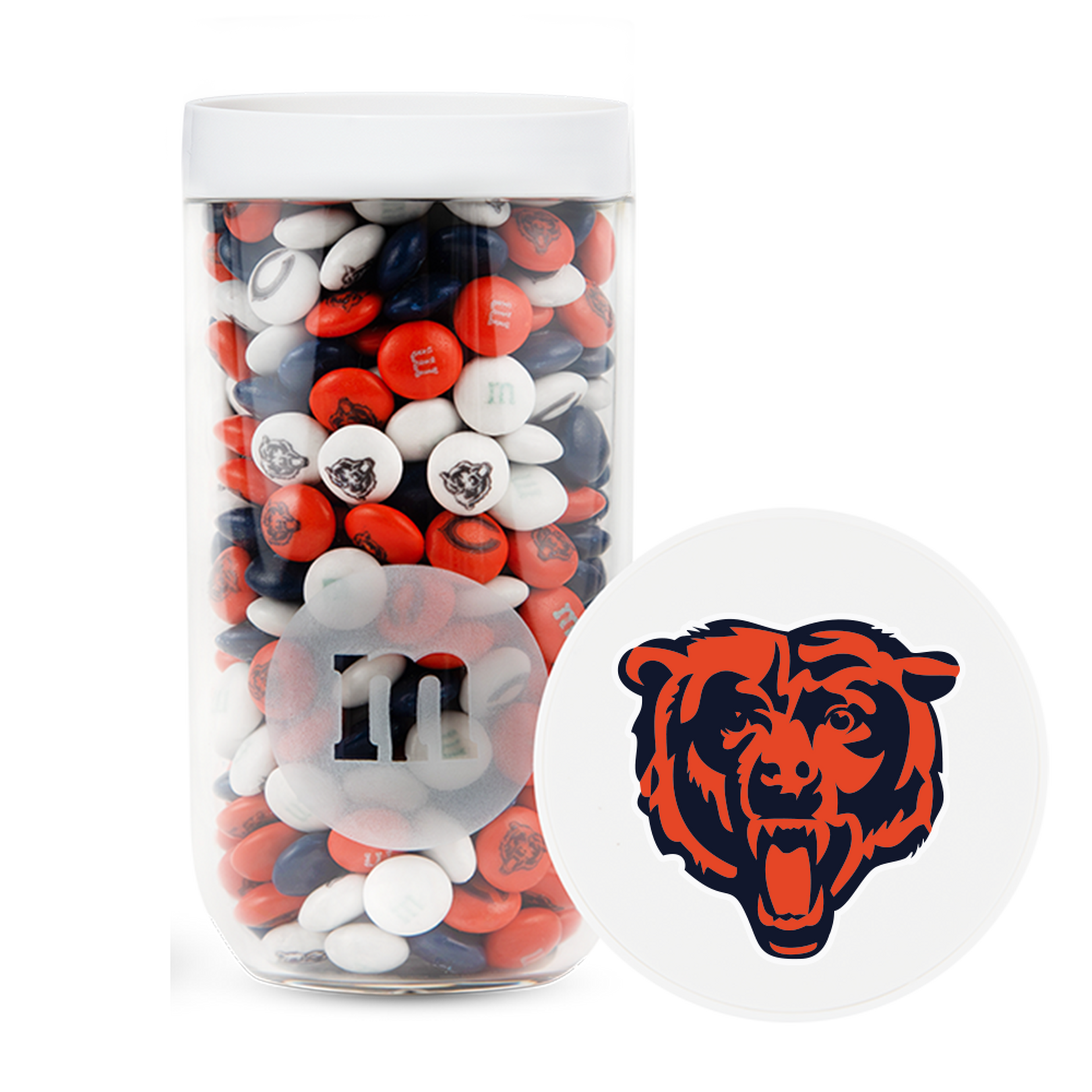 M&M'S x NFL gift jar with gift tube 0