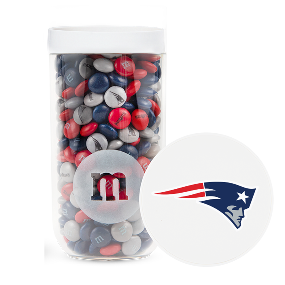 M&M'S x NFL gift jar with gift tube