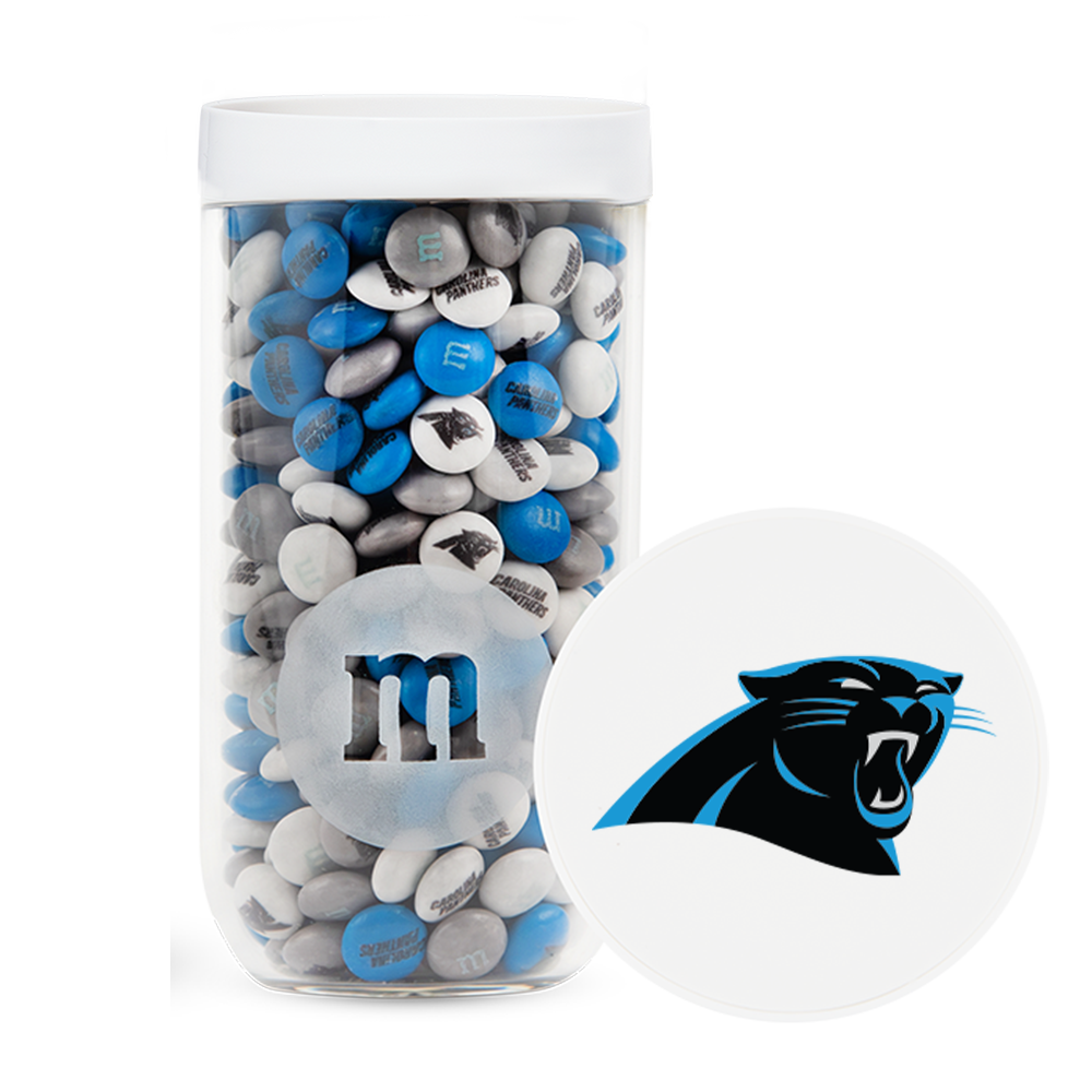 M&M'S x NFL gift jar with gift tube