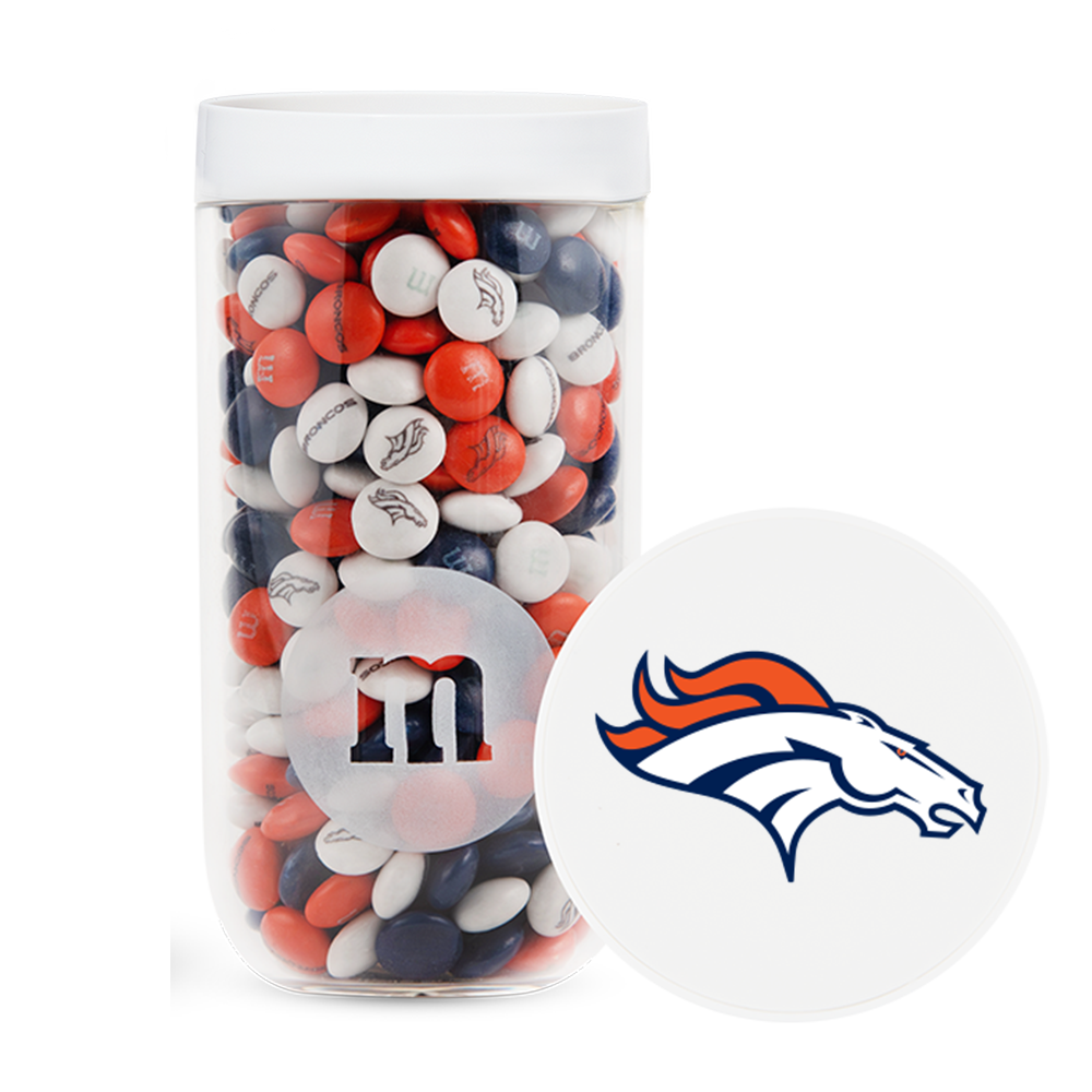 M&M'S x NFL gift jar with gift tube