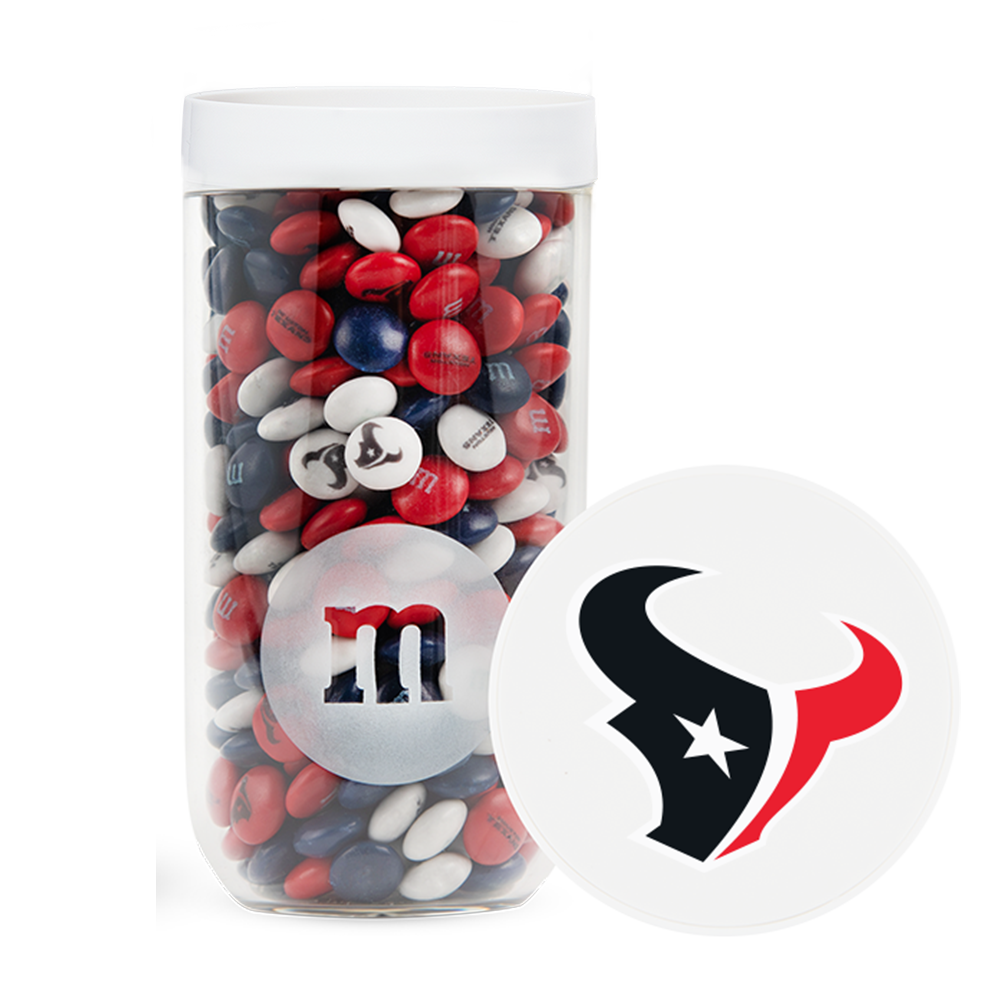 M&M'S x NFL gift jar with gift tube