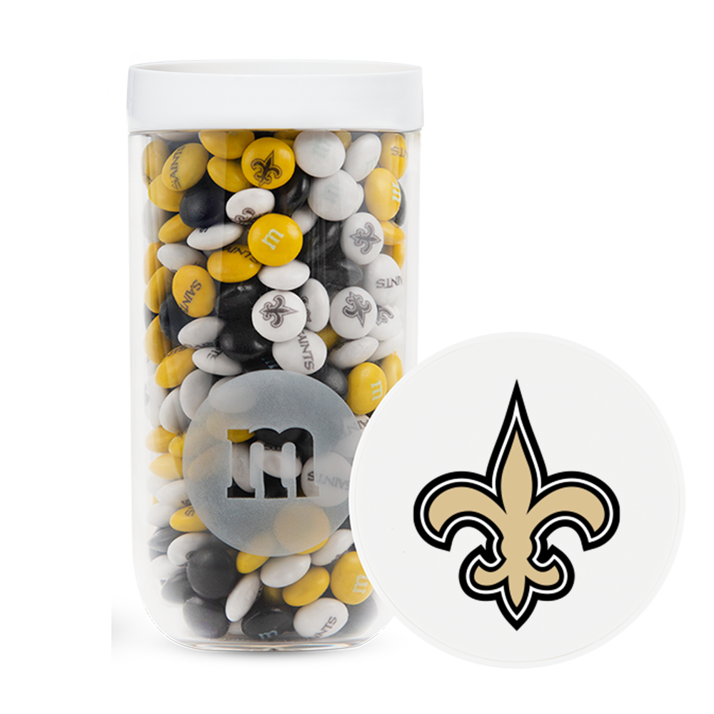 M&M'S x NFL gift jar with gift tube