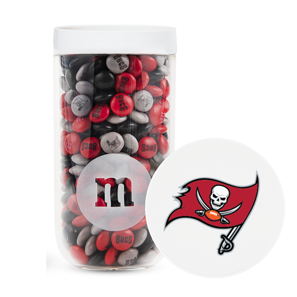 M&M'S x NFL gift jar with gift tube