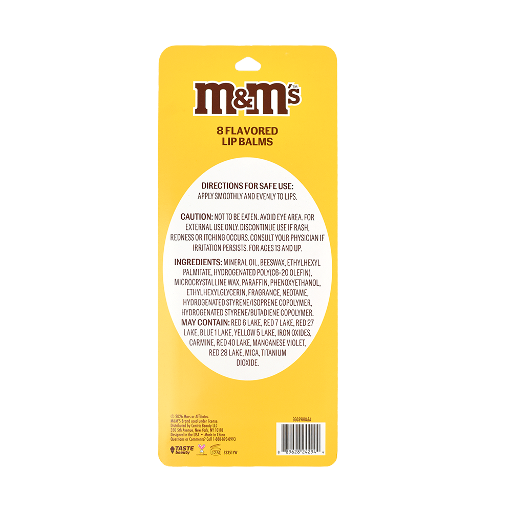 M&M'S lip balm set 1