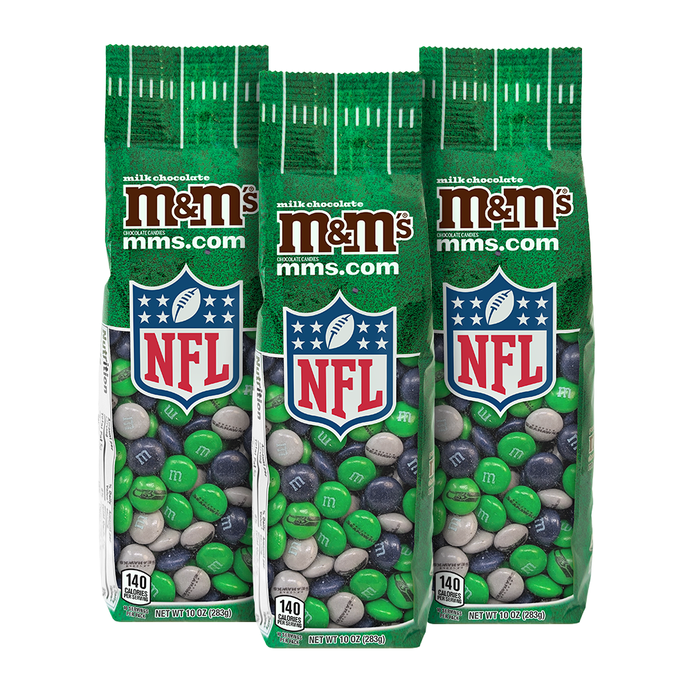 M&M'S x NFL 10oz bags, 3-pack | M&M'S