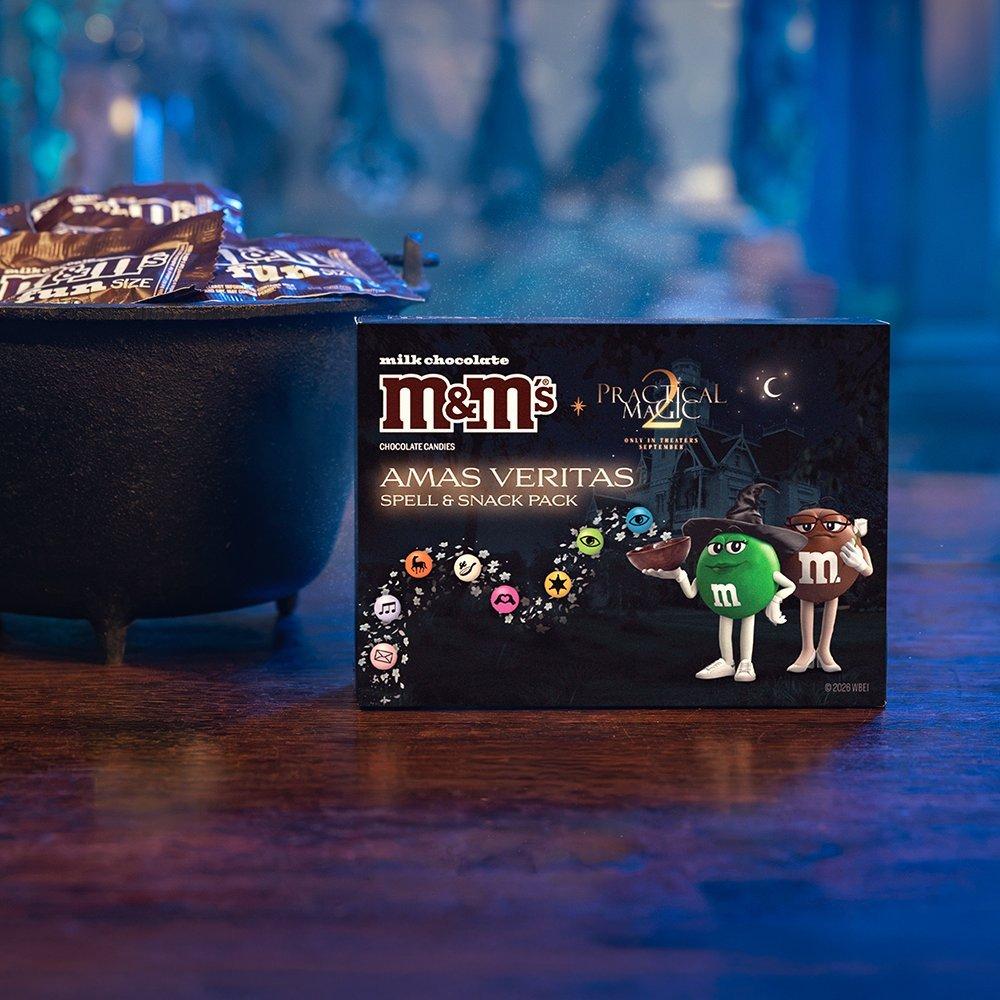 amas veritas spell & snack pack + M&M’S fun size milk chocolate candy