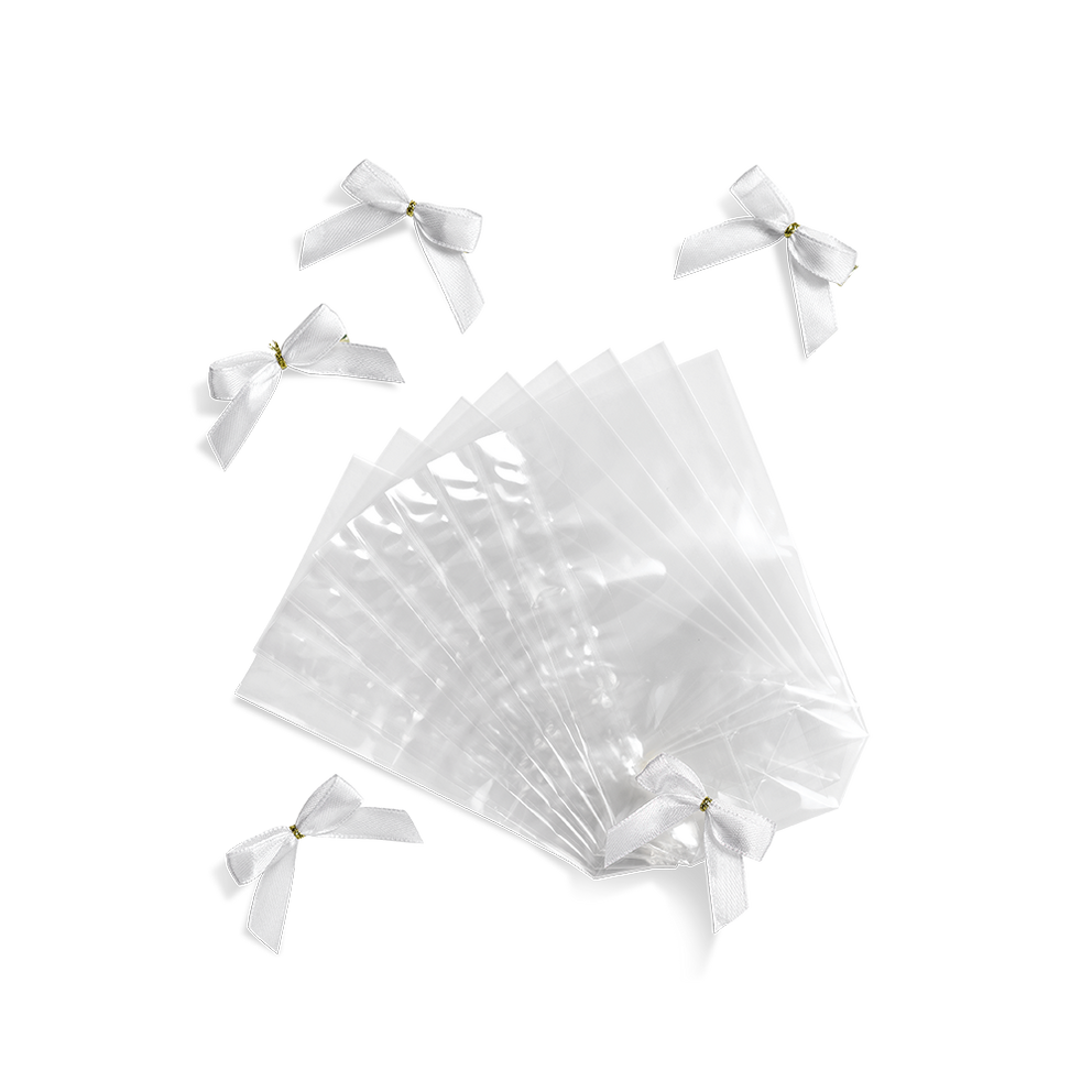 Sachet Vrac 1,5 kg + 30 Cages Chics Argentées + 30 Ballotins À Remplir 1