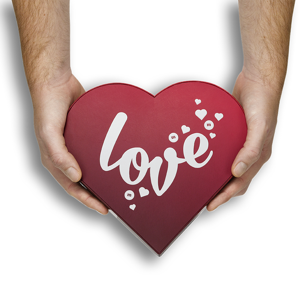 hartvormige doos 500 g 2