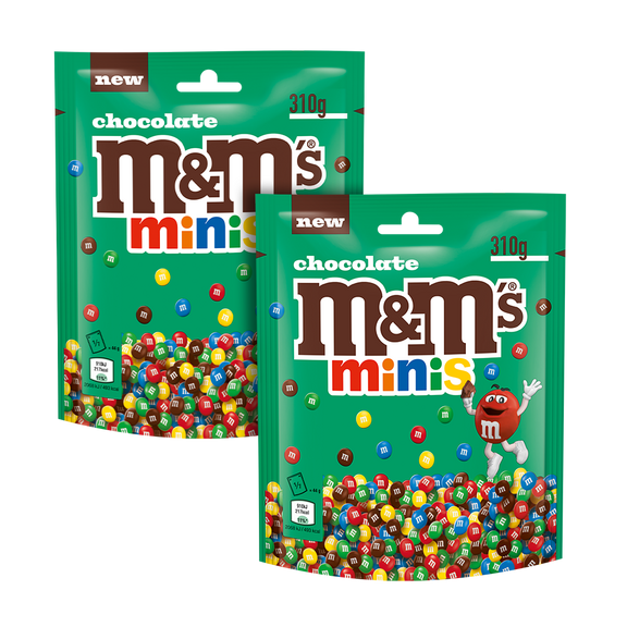 M&M'S Minis mleczna czekolada  (2 opakowania x 310g) 0