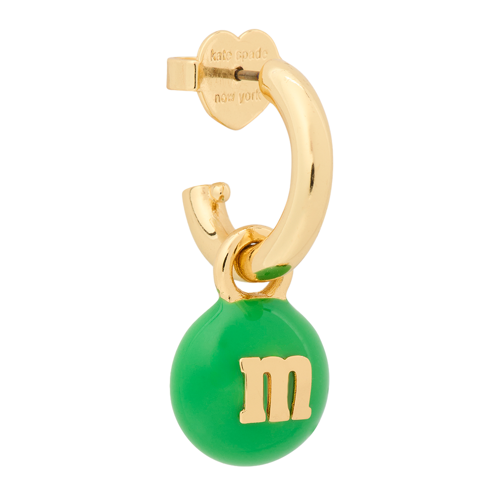 M&M'S® x kate spade new york Charm Huggies 1