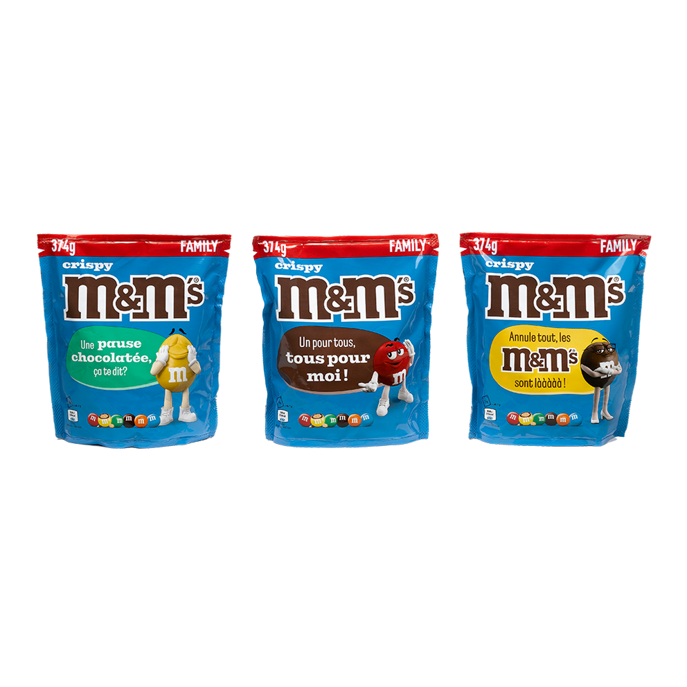 3 sachets de M&M’S Crispy 1