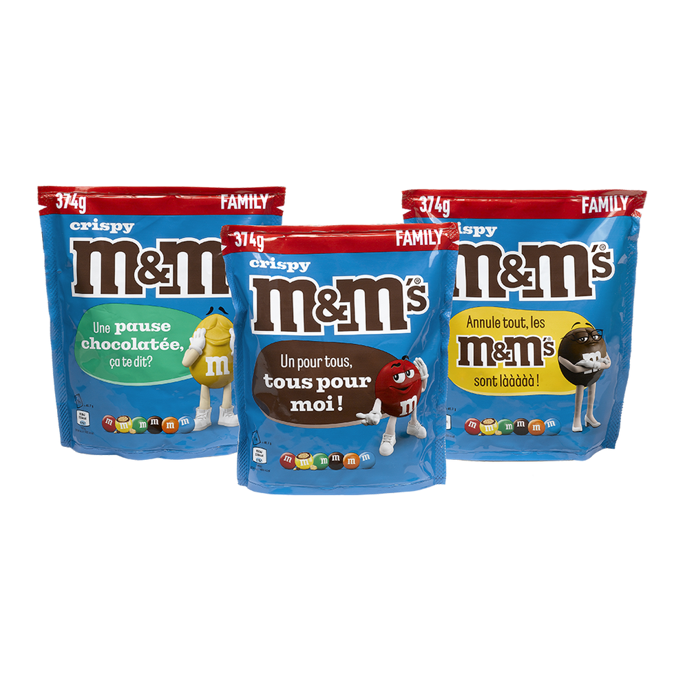 3 sachets de M&M’S Crispy 0