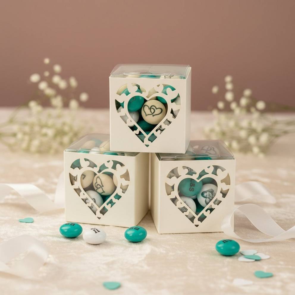 busta di confetti sfusi 1,5 kg + 30 cubi da riempire 5