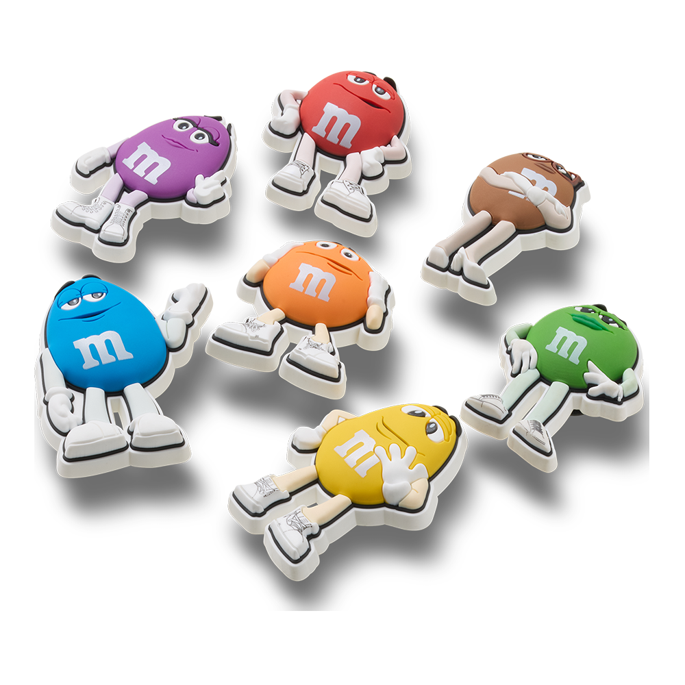charms mascotte M&M’S x crocs jibbitz™ , confezione da 7 1