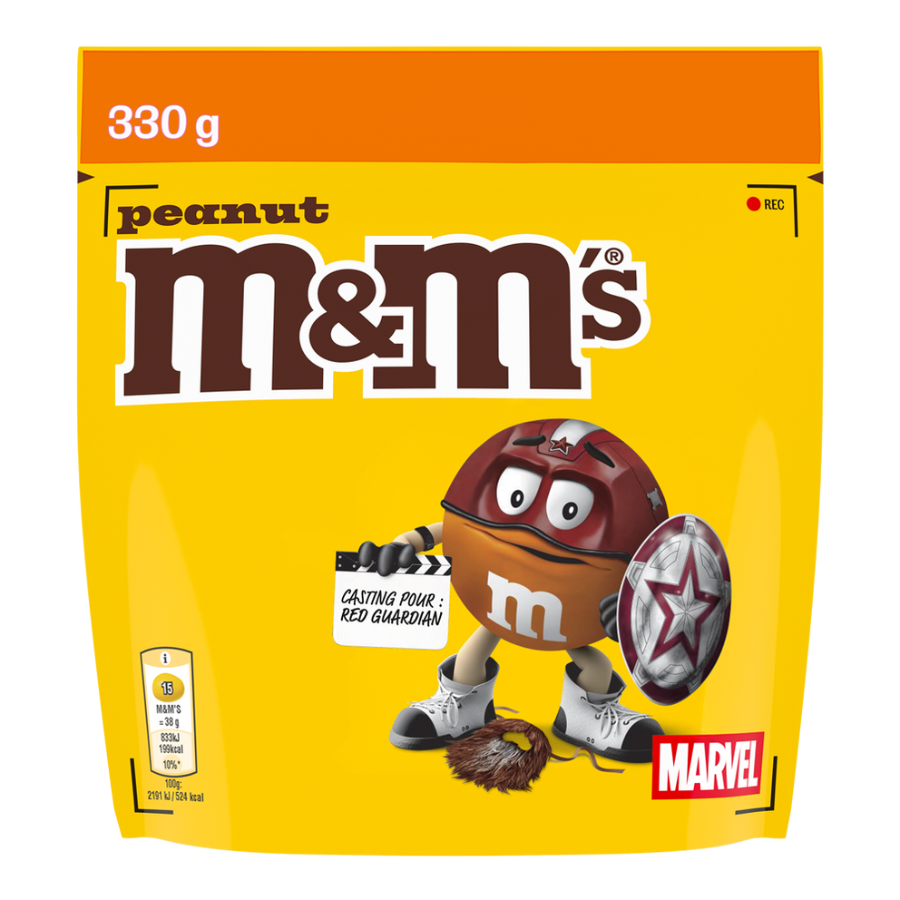 M&M’S® x Marvel Peanut – 6 × 330 g (6 Helden) 3