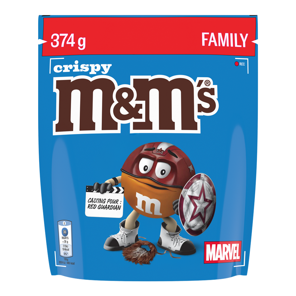 M&M’S® x Marvel Crispy – 6 × 374 g (6 Helden) 4