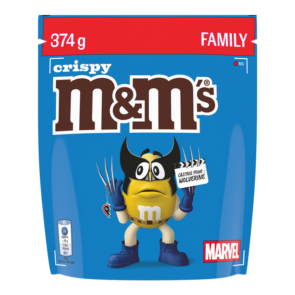M&M’S® x Marvel Crispy – 6 × 374 g (6 Helden) 3