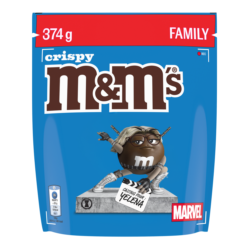 M&M’S® x Marvel Crispy – 6 × 374 g (6 Helden) 0