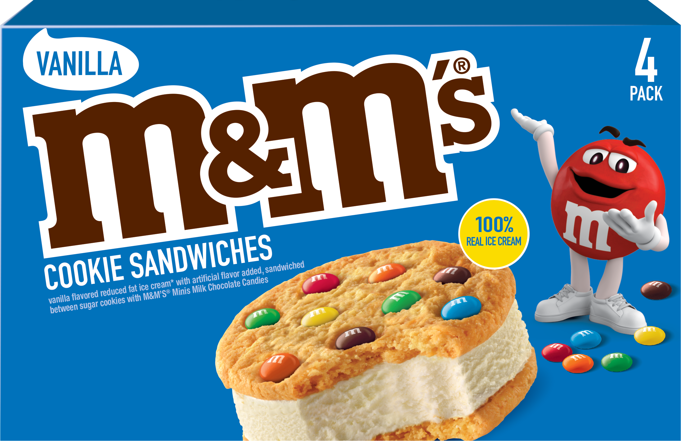 M&M'S Ice Cream Sandwich
