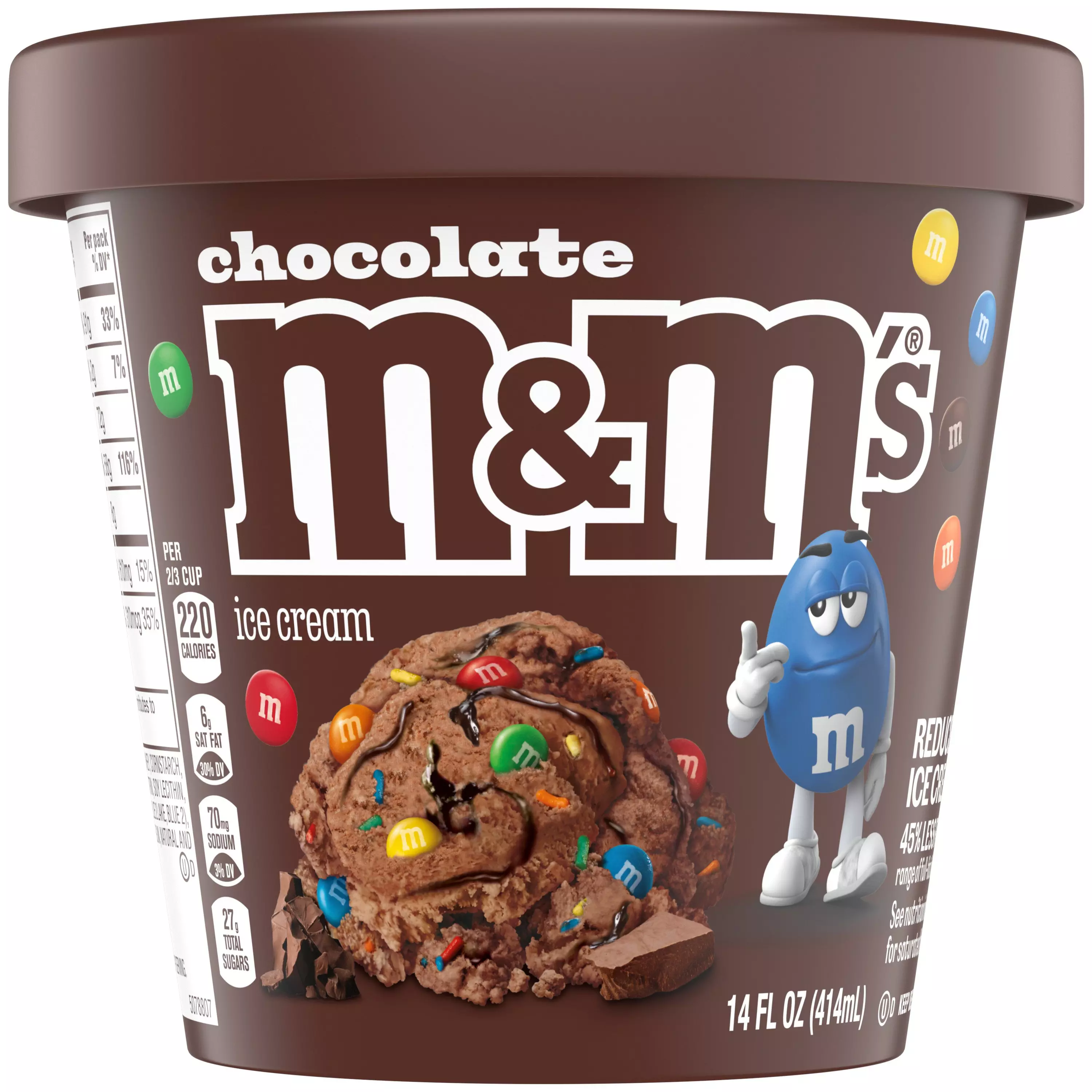 160z Chocolate M&M Ice Cream