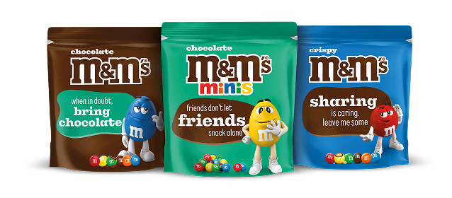 Limited Edition M&M's Product Packs