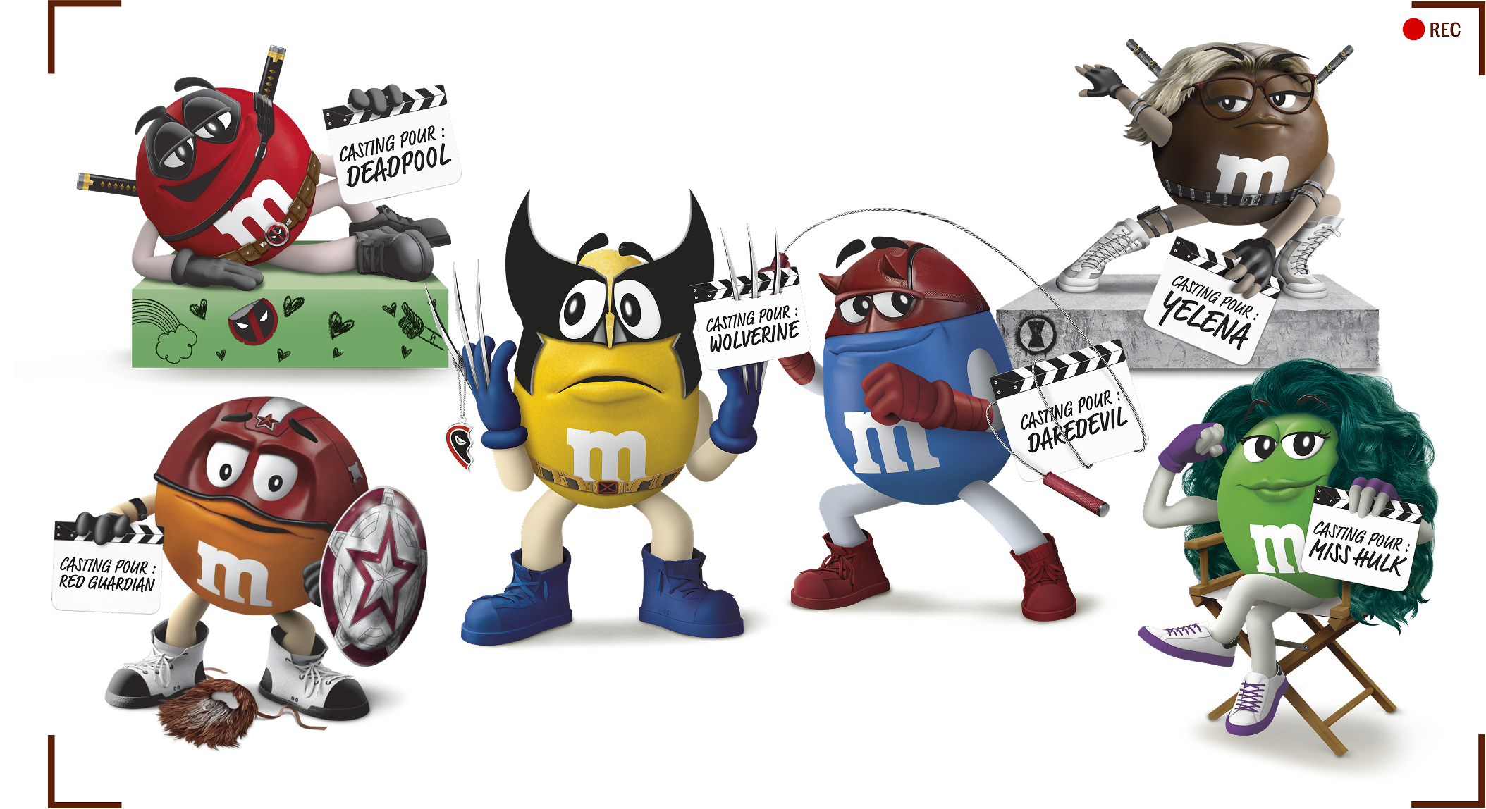 M&M's Marvel Characters