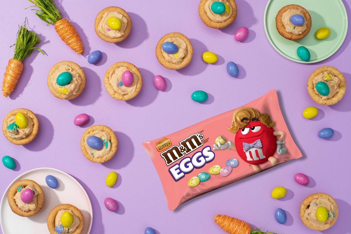 M&M Easter Tarts