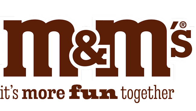 M&M's it's more fun together logo