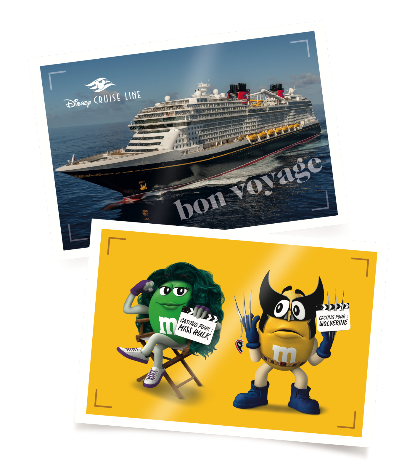 M&M's banner Carrefour prize