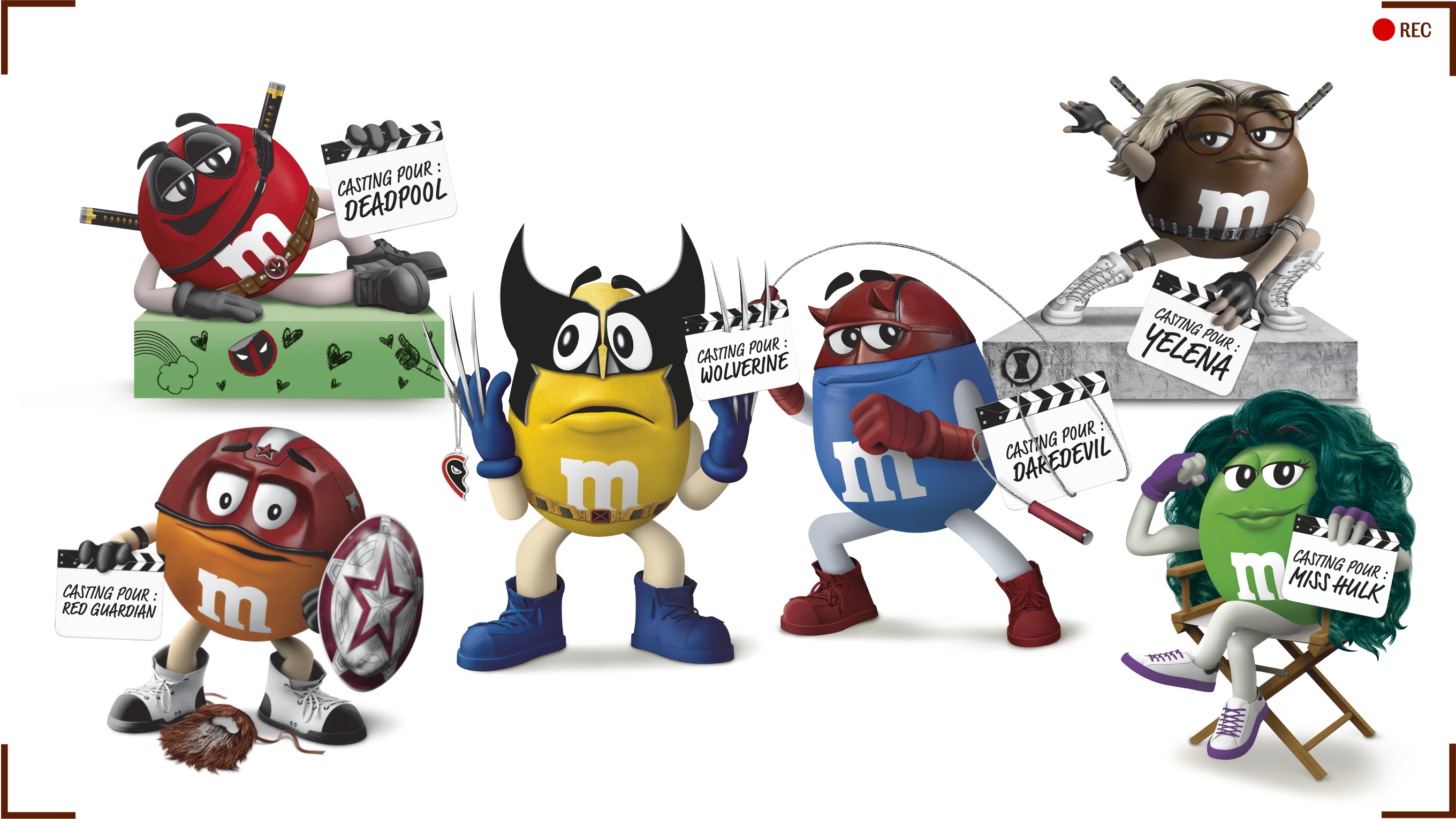 M&M's Marvel Characters