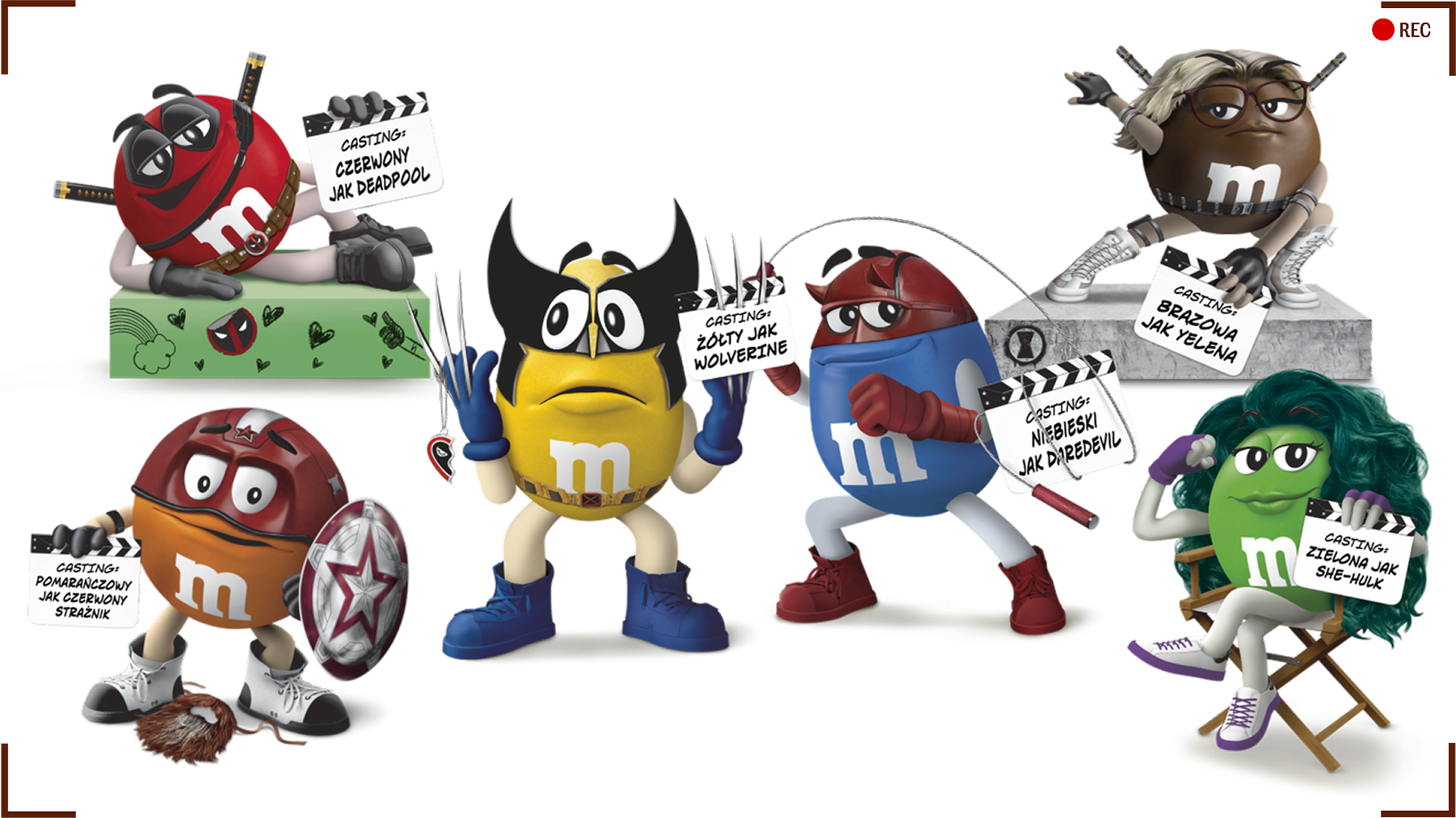 M&M's Marvel Characters