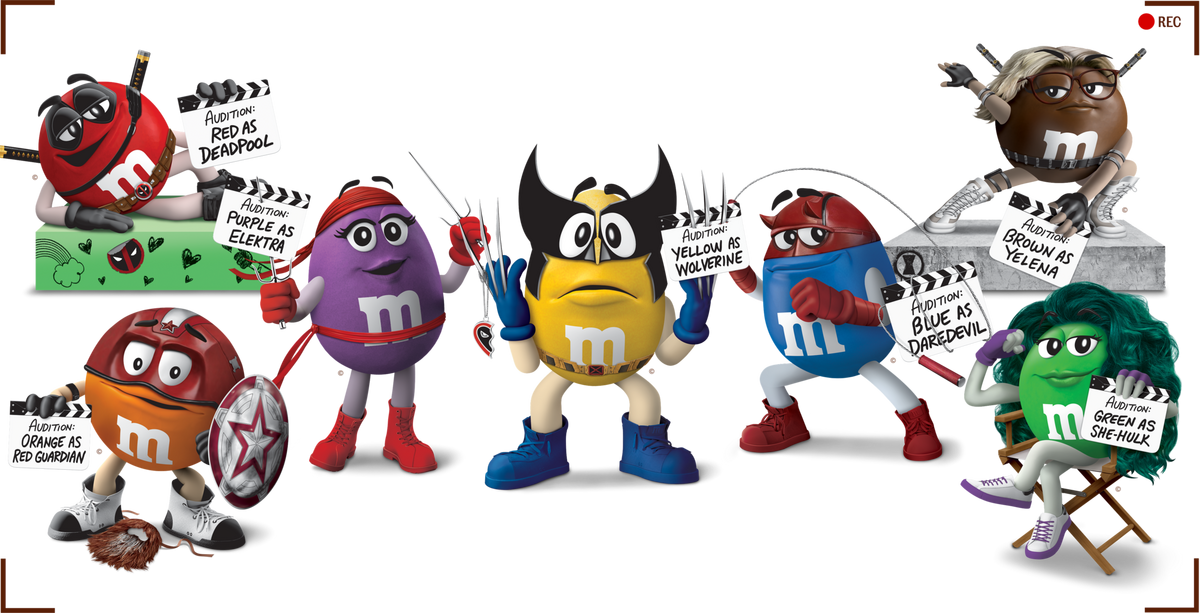 Marvel and M&M'S partnership | M&M'S