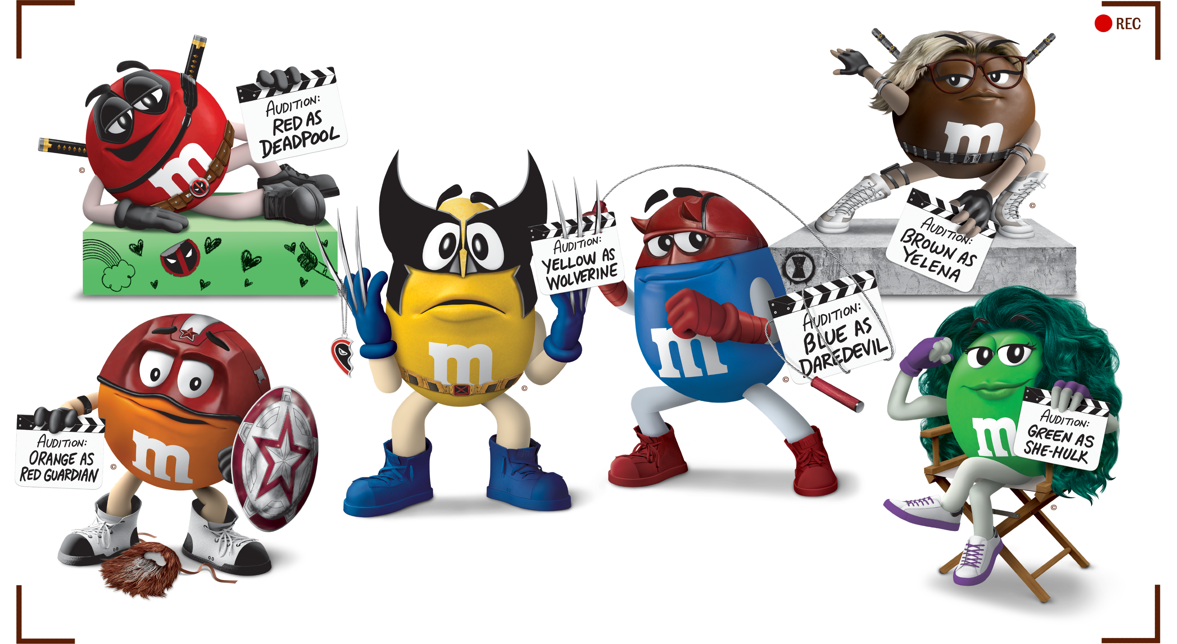 M&M's Marvel Characters