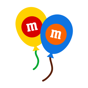 M&M's - Single Cone - Catering Signs UK