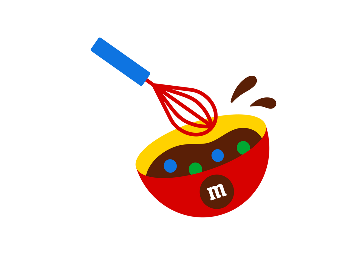 mixing bowl and whisk illustration