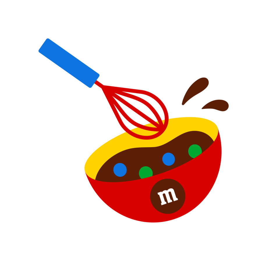 baking bowl and whisk illustration