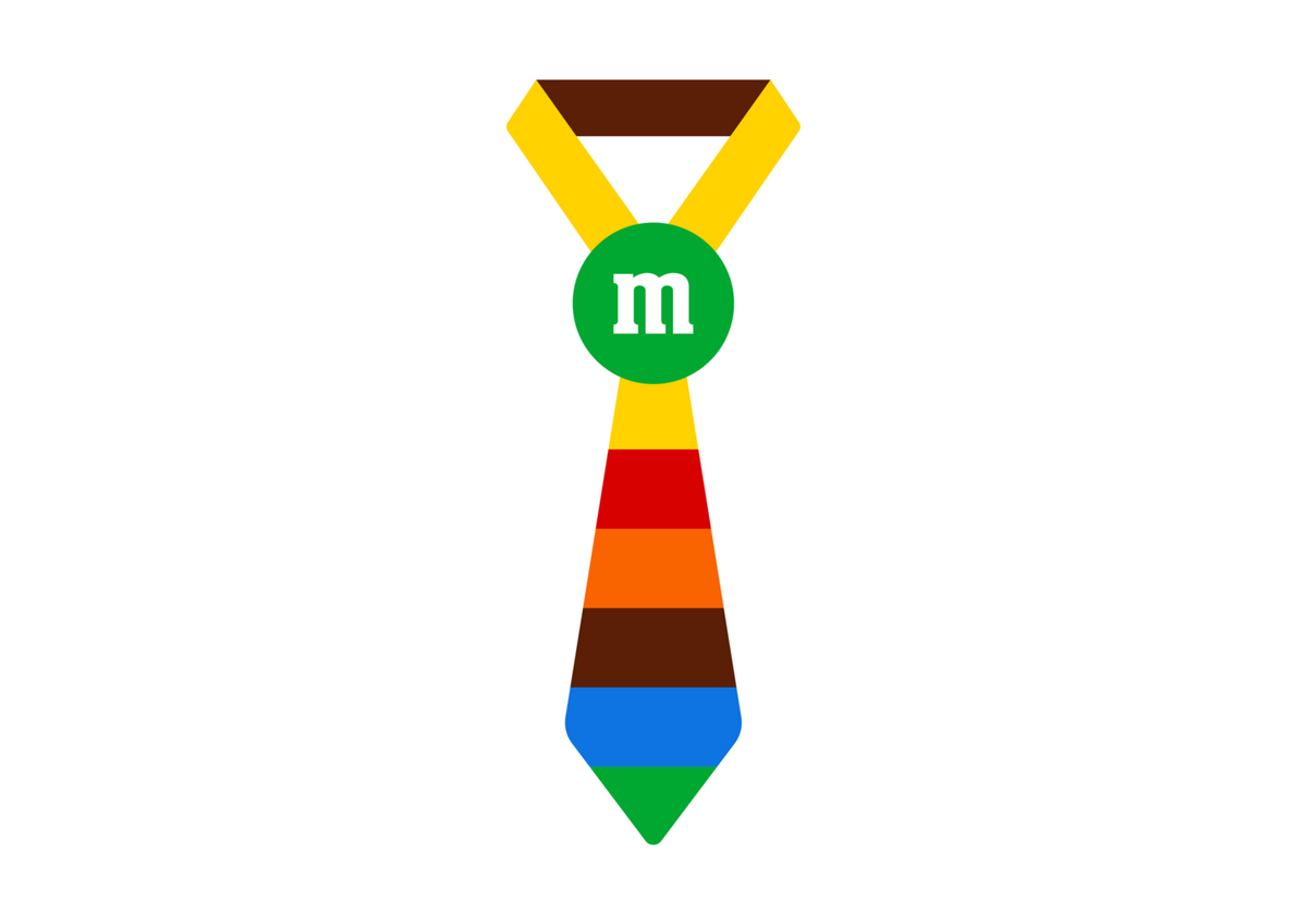 M&M'S Colorful Tie