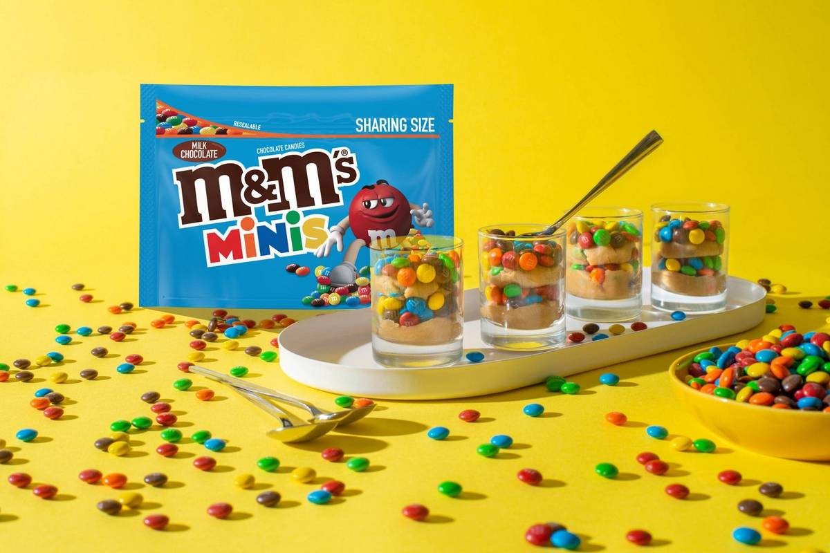 M&M’S Mini Cookie Dough Jars