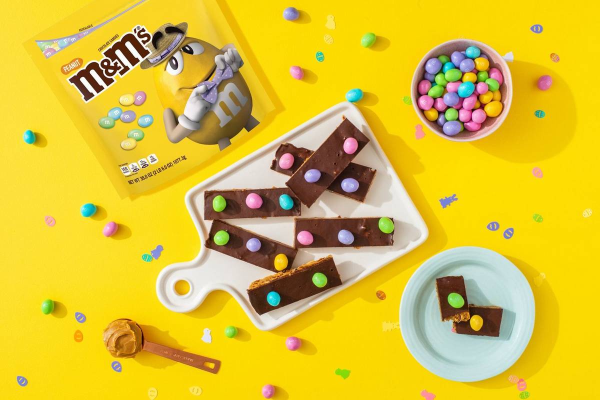 M&M’s Peanut Pastel Bars