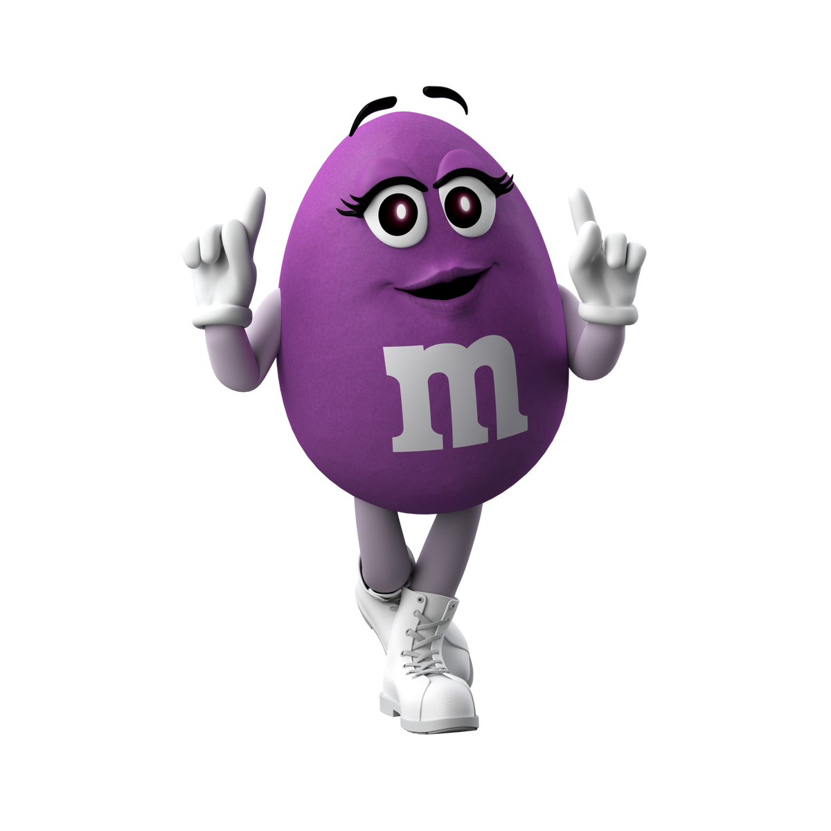 purple m&m
