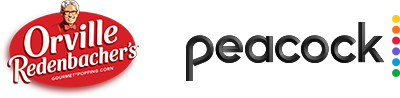 Orville Redenbacher and Peacock Logo