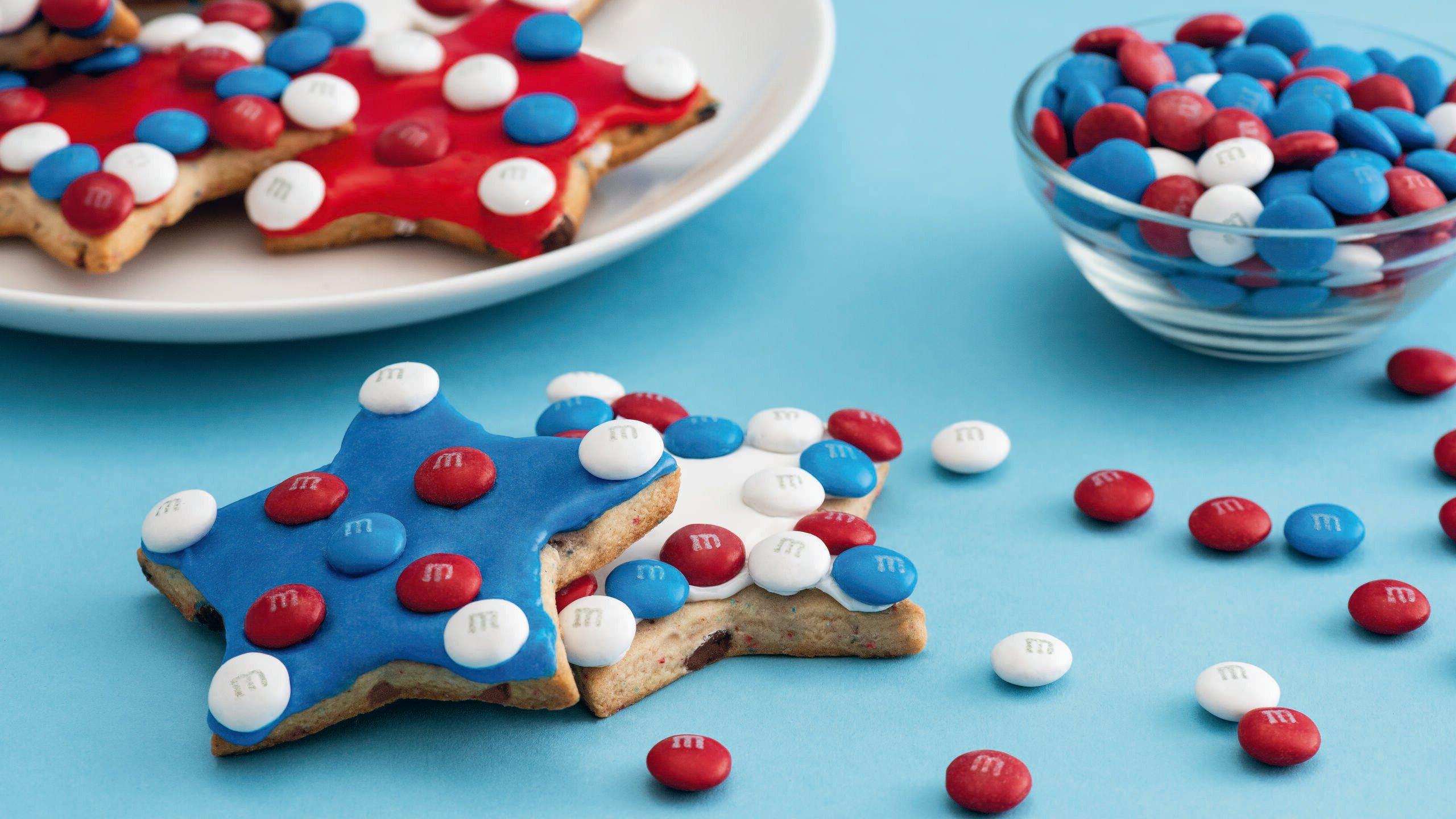 M&M’S® Star-Spangled Cookies