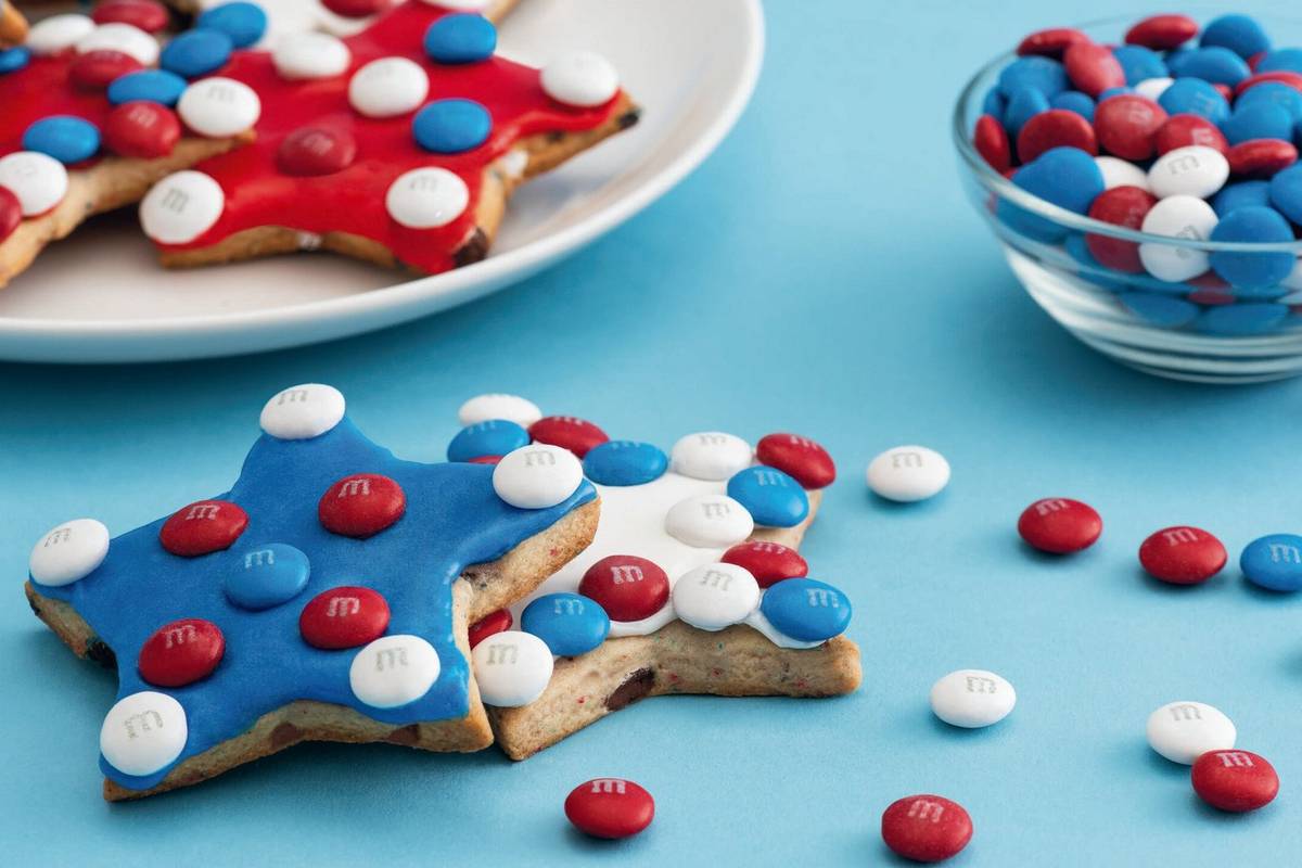 M&M’S® Star-Spangled Cookies