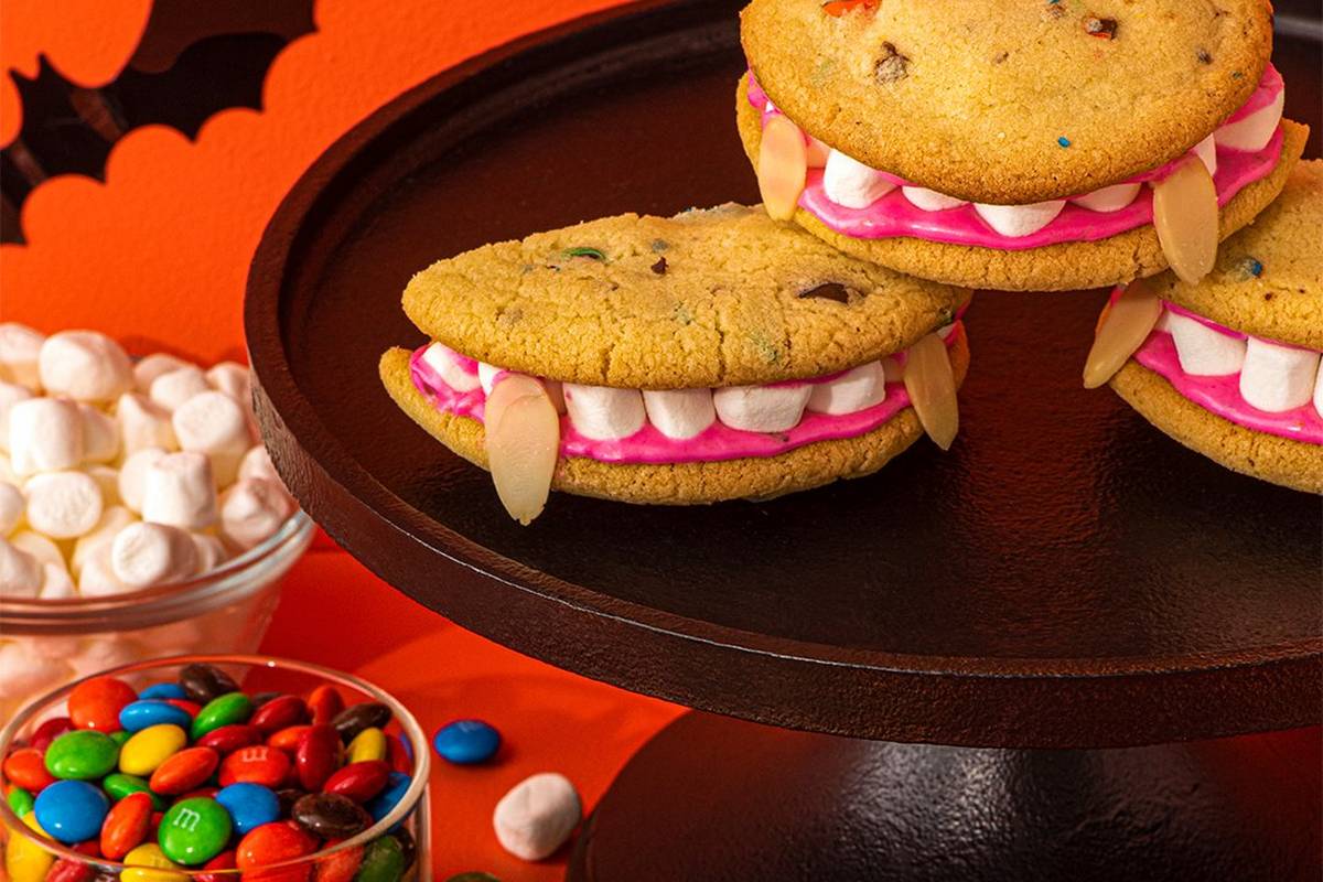 M&M’S Vampire Cookies