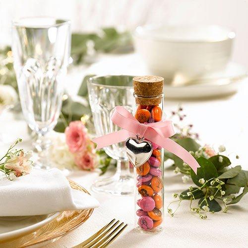 glazen buisjes M&M'S® ter versiering